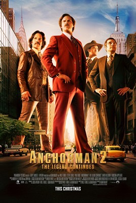 Anchorman 2 Teaser Poster